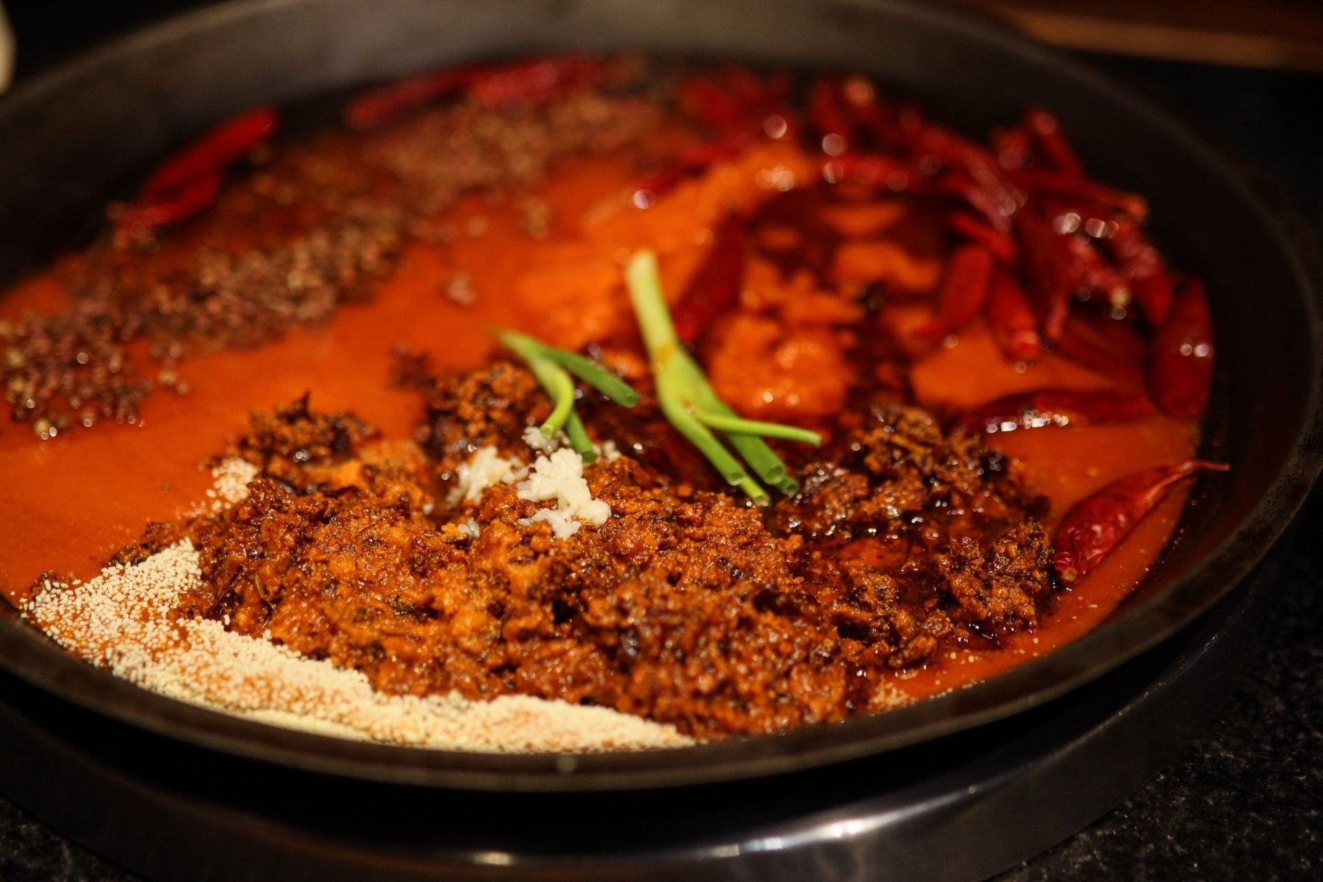 Chongqing hot pot base, China